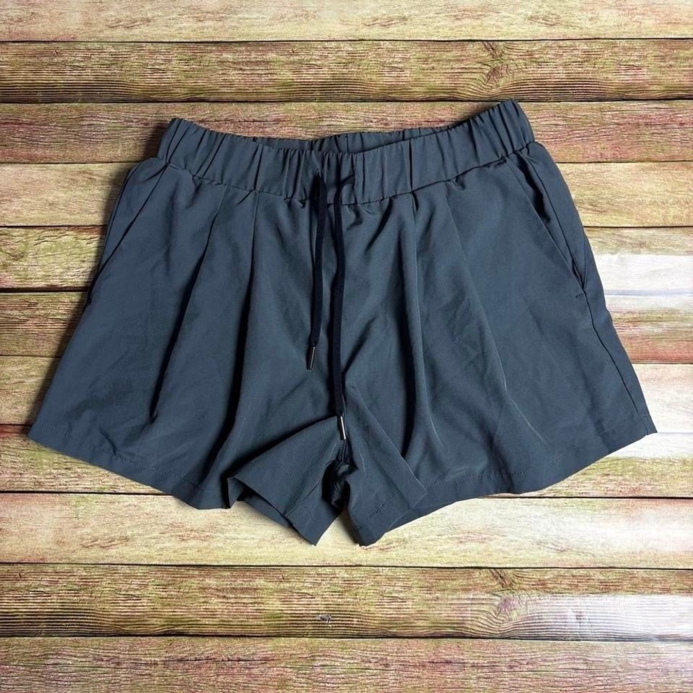 Halara grey running shorts
